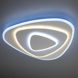 Люстра светодиодная GALASSIA 110Вт 2700К+6400К/4200К/6400К+2700К 470х460х55мм 36кв.м ДУ 3 режима дим