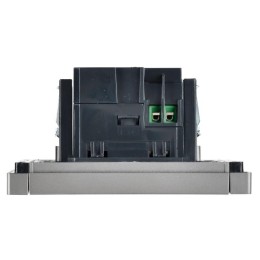 Розетка USB A+A 3.1А FORTE&PIANO FP549 сталь IEK FP-U21-D31-K46