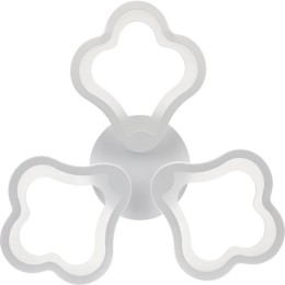 Люстра светодиодная CARINO 48Вт 2700К/4200К/6500К 435х410х67мм 24кв.м потолочная бел. Ritter 52049 2