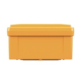Коробка ответвительная FS 100х100х50мм 4р 450В 6А 4кв.мм с гладкими стенками и клеммн. IP56 пластик.