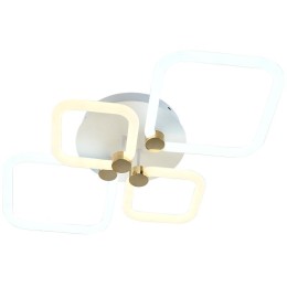 Люстра светодиодная OTTIMO Алиса 102Вт 2700К+6400К/4200К/6400К+2700К 720х425х130мм 46кв.м ДУ диммир.