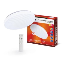 Светильник светодиодный COMFORT MIRAGE 36Вт 3000-6500К 2900лм 230В 290х70мм с пультом ДУ IN HOME 469