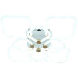 Люстра светодиодная OTTIMO Алиса 198Вт 2700К/4200К/6400К 610х610х130мм 89кв.м ДУ 3 режима диммир. бе