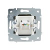 Розетка компьютерная VESNA зол. LEZARD 742-3688-139