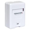 Корпус розетки настенной на 1 модуль Keystone со шторкой и маркером бел. TERACOM PRO EKF TRP-EBOX-1K