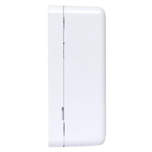 Корпус розетки настенной на 1 модуль Keystone со шторкой и маркером бел. TERACOM PRO EKF TRP-EBOX-1K