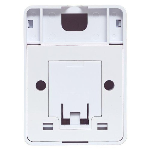 Корпус розетки настенной на 1 модуль Keystone со шторкой и маркером бел. TERACOM PRO EKF TRP-EBOX-1K