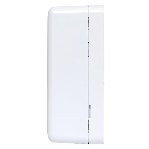 Корпус розетки настенной на 1 модуль Keystone со шторкой и маркером бел. TERACOM PRO EKF TRP-EBOX-1K