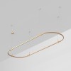 Трек ART-APRIORI-OVAL-HANG-3000х1000 GD IP20 метал. Arlight 048501