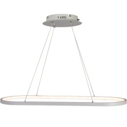 Люстра светодиодная RIVO 62Вт 800х300х1200мм 15кв.м потолочная ДУ 3 режима диммир. бел. Ritter 52092