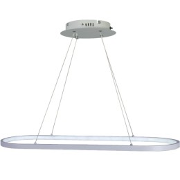 Люстра светодиодная RIVO 62Вт 800х300х1200мм 15кв.м потолочная ДУ 3 режима диммир. бел. Ritter 52092