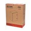 Корпус пластиковый ЩМПп 800х600х260 ABS УХЛ1 IP65 с монтажной панелью Rexant 11-0409