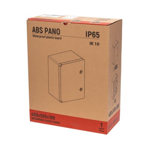 Корпус пластиковый ЩМПп 800х600х260 ABS УХЛ1 IP65 с монтажной панелью Rexant 11-0409