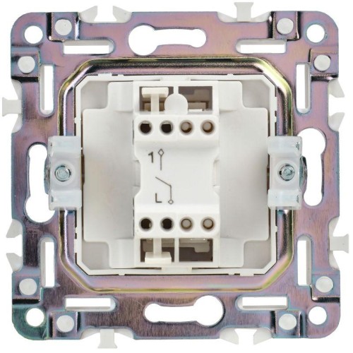 Выключатель 1-кл. SKANDY 10А SK-V01Bl черн. IEK SK-V10-0-10-K02