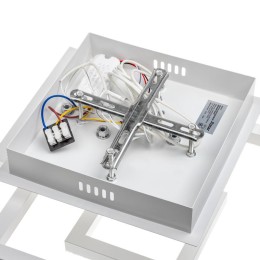 Люстра светодиодная SERENITA 108Вт 405х405х170мм 33кв.м бел потолочная ДУ 3 режима диммир. Ritter 52