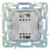 Выключатель 1-кл. SKANDY 10А SK-V01Gr сер. IEK SK-V10-0-10-K03