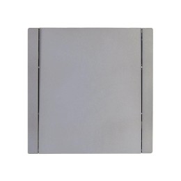 Выключатель перекрестный 1-кл. СП FORTE&PIANO 10А FP512 сталь IEK FP-V13-0-10-1-K46