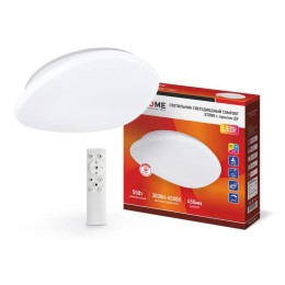 Светильник светодиодный COMFORT STONE 55Вт 3000-6500К 4400лм 230В 430х100мм с пультом ДУ IN HOME 469