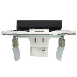 Выключатель кнопочный 1-кл. SKANDY 10А SK-V14Bl черн. IEK SK-V17-0-10-K02