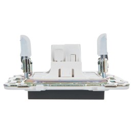 Выключатель кнопочный 1-кл. SKANDY 10А SK-V14G графит IEK SK-V17-0-10-K53