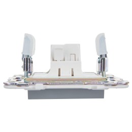 Выключатель кнопочный 1-кл. SKANDY 10А SK-V14Gr сер. IEK SK-V17-0-10-K03