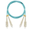 Патч-корд NMF-PC2M3C2-SCU-SCU-001 волоконно-оптический соед. многомод. 50/125мкм стандарта ОМ3 SC/UP