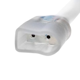 Набор установочный для двухсторон. гибкого неона 8х16мм (шнур питания каучук с диодным мостом и вилк