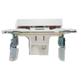 Выключатель кнопочный 1-кл. SKANDY 10А SK-V14W арктич. бел. IEK SK-V17-0-10-K01