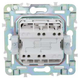 Выключатель перекрестный 1-кл. SKANDY 10А SK-V03B беж. IEK SK-V13-0-10-K10