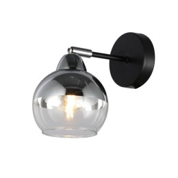 Светильник Jasper 60Вт E27х1 IP20 бра настен. Freya FR5225WL-01B