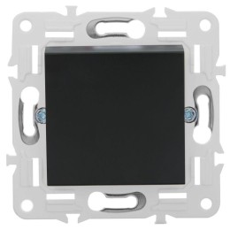 Выключатель перекрестный 1-кл. SKANDY 10А SK-V03Bl черн. IEK SK-V13-0-10-K02