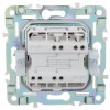 Выключатель перекрестный 1-кл. SKANDY 10А SK-V03Bl черн. IEK SK-V13-0-10-K02