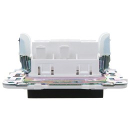 Выключатель перекрестный 1-кл. SKANDY 10А SK-V03Bl черн. IEK SK-V13-0-10-K02