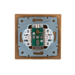 Розетка телевизионная оконечная TV Mira ясень LEZARD 701-4747-130