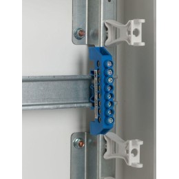 Шина нулевая в комб. DIN-изол. "Стойка" ШНИ-8х12-8-КС-С IEK YNN10-812-8DP-K07