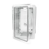 Корпус пластиковый ЩМПп 300х200х130 ABS УХЛ1 IP65 с прозр. дверцей и монтажной панелью Rexant 11-041
