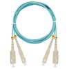 Патч-корд NMF-PC2M3C2-SCU-SCU-002 волоконно-оптический соед. многомод. 50/125мкм стандарта ОМ3 SC/UP