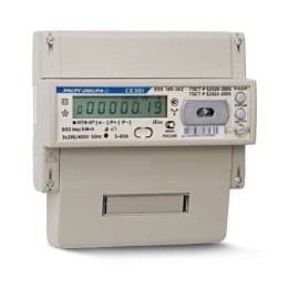 Счетчик CE301 R33 145-JAZ 3ф 5-60А класс точн. 1.0 многотариф. оптопорт RS-485 универс. крепл. Моск.