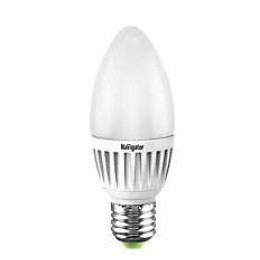 Лампа светодиодная 94 394 NLL-C37-5-230-2.7K-E27-FR 5Вт свеча 2700К тепл. бел. E27 350лм 170-260В Na