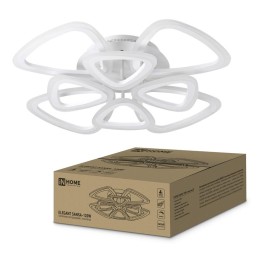 Светильник светодиодный ELEGANT SANSA-120W 120Вт 3000-4000-6500К 8400лм 230В 650х650х130мм с пультом