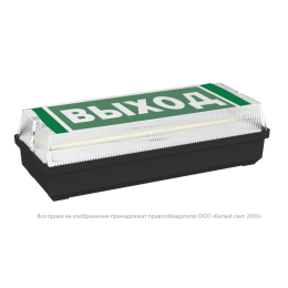 Указатель световой BS-UNIVERSAL-10-S1-BSE5 5000К Black Белый свет a32300