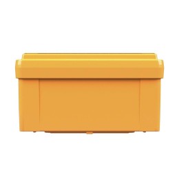 Коробка ответвительная FS 100х100х50мм 5р 450В 20А 10кв.мм с гладкими стенками и клеммн. IP56 пласти