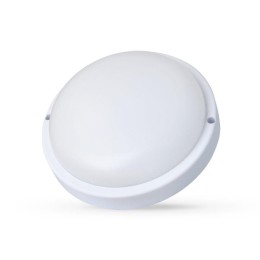 Светильник светодиодный ЖКХ 8Вт 4000К IP65 220В влагозащ. круг LBF-0318 C01 Ultraflash 15339