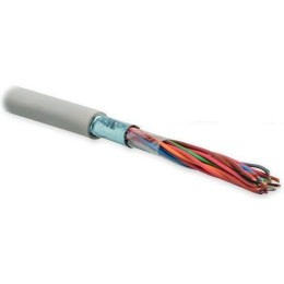 Кабель витая пара F/UTP кат.3 10 пар 24 AWG ОЖ solid экран-фольга LSZH нг(А)-HF -20град.C- +60град.C