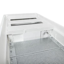 Щит комбинированный встраив. Nova 2 DIN-рейки + 2 монтаж. платы 4 габарит IP41 с пластик. дверью EKF