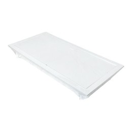 Щит комбинированный встраив. Nova 2 DIN-рейки + 2 монтаж. платы 4 габарит IP41 с пластик. дверью EKF