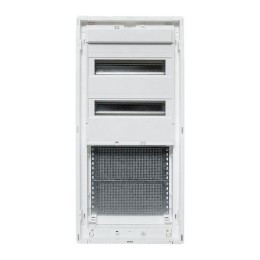 Щит комбинированный встраив. Nova 2 DIN-рейки + 2 монтаж. платы 4 габарит IP41 с пластик. дверью EKF