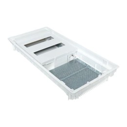 Щит комбинированный встраив. Nova 2 DIN-рейки + 2 монтаж. платы 4 габарит IP41 с пластик. дверью EKF