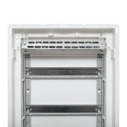 Щит комбинированный встраив. Nova 2 DIN-рейки + 2 монтаж. платы 4 габарит IP41 с пластик. дверью EKF