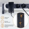 Удлинитель 3х1.5м 16А IP20 Комфорт 3х2P+E 2хUSB A+C 3А с поворотн. осн. защита от импульсных перенап